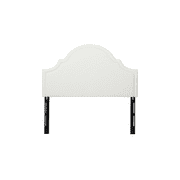 Catherine Upholstered Queen Headboard Antique White